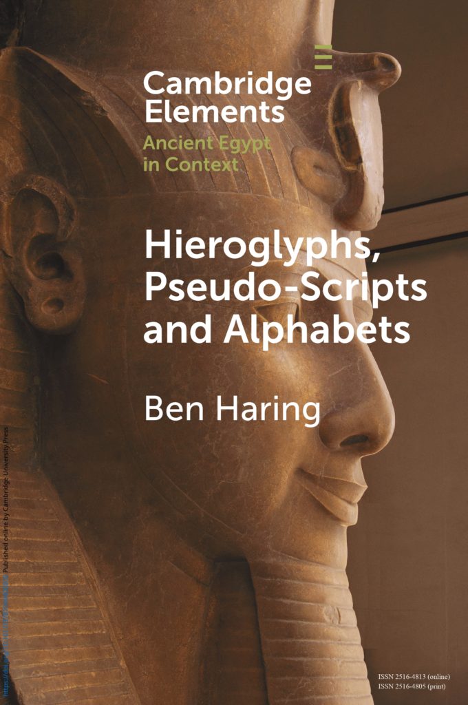 Ben Haring, “Hieroglyphs, Pseudo-Scripts and Alphabets”